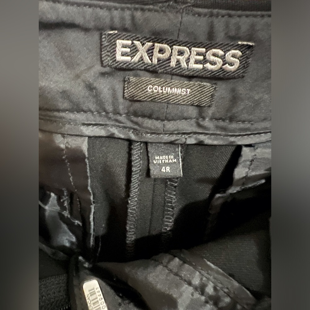 Express Columnist Black Pants Size 4 - image 6
